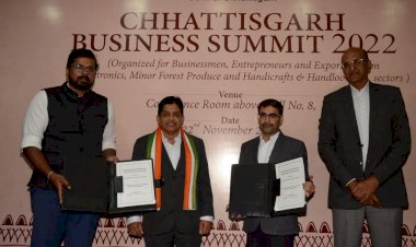 छत्तीसगढ़ में ड्रोन उत्पादन इकाई की जल्द होगी स्थापना: 140 करोड़ का होगा निवेश, दो एमओयू पर हुये हस्ताक्षर....