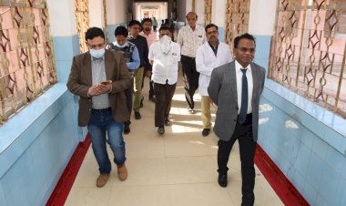 जिला अस्पताल में जल्द मुहैया होगी सीटी स्कैन की सुविधा, सेटअप का काम शीघ्र शुरु होगा...कलेक्टर श्री एल्मा ने मौका मुआयना कर दिए आवश्यक निर्देश...