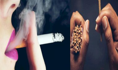 रिपोर्ट में चौंकाने वाला खुलासा: नशे के आगोश में लड़कियां, बीड़ी पीने में लड़कों से आगे है लड़कियां, बढ़ रही तंबाकू खाने की भी प्रवृत्ति, 7 साल की उम्र से सिगरेट पीना सीख रही लड़कियां, चौंका देंगे ये आंकड़े.....