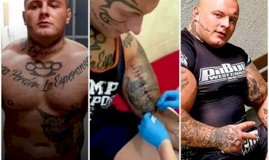 VIDEO- दुनिया के सबसे बड़े बाइसेप्स वाले बॉडी बिल्डर की हालत खराब: तेल-शराब के इंजेक्शन लगाकर बनाए 25 इंच के डोले, लगाने पड़े 80 टांके, अस्पताल में भर्ती, देखें वीडियो......