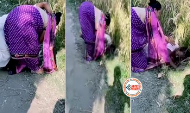 Aunty Ka Video: चाचाजी की बात पर नाराज चाची ने खेत में ही शुरू कर दी तगड़ी फाइट, उसके बाद जो हुआ उसे देख हंसी नही रोक पाएंगे आप-  देखें वीडियो....