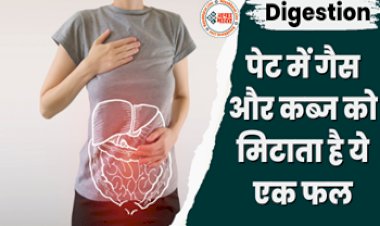 Digestion: गैस, कब्ज या पेट दर्द की है शिकायत तो ये एक फल पाचन तंत्र को मजबूत करने के लिए है बेहद ही कारगर...
