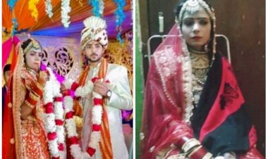 दुल्हन की मौत: दूल्हे को वरमाला पहनाते ही स्टेज पर गिरी दुल्हन, परिजनों का रो-रोकर बुरा हाल....