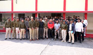 डायल 112 के स्टॉफ को दी गई स्नैक रेस्क्यू की ट्रेनिंग, सापों के प्रकार एवं उनके काटने पर बचाव के तरीके बताए गए....