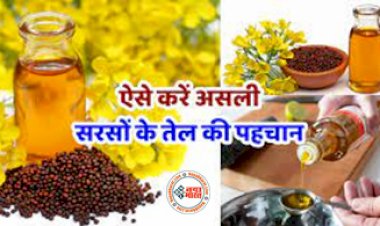 Fake Mustard Oil: सावधान! बाजारों में बिक रहा है नकली सरसों का तेल, ऐसे करें असली सरसों  के तेल की पहचान...