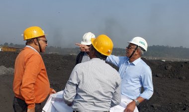 CMD SECL ने किया गेवरा मेगा प्रोजेक्ट का निरीक्षण, उत्पादन व डिस्पैच की समीक्षा, आवश्यक निर्देश जारी....
