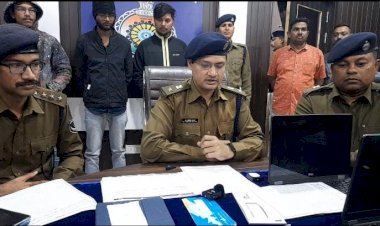 CG Mahadev Book का एक और ब्रांच ध्वस्त : महादेवा एप्प के माध्यम से ऑनलाइन खिला रहे थे सट्टा...सटोरियों पर पुलिस की बड़ी कार्यवाही,गिरोह का पर्दाफाश,सेटअप सहित बरामद.....