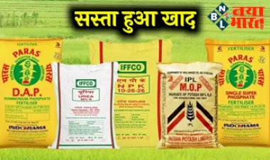 DAP UREA NEW RATE: खाद्य के रेट में आयी भारी गिरावट, जानिए क्या है यूरिया डीएपी के नए रेट....