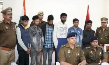 NBL,UP News: मझोला पुलिस ने डकैती की योजना बनाने वाले गिरोह का किया पर्दाफाश, आधा दर्जन बदमाशों को किया गिरफ्तार.