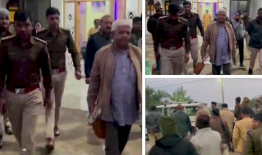 VIDEO- पूर्व मंत्री गिरफ्तारः मोदी की हत्या की बात कहने वाला कांग्रेस नेता गिरफ्तार, सुबह 5.30 बजे पहुंची पुलिस, पार्टी ने भी नोटिस दिया, देखें वीडियो......