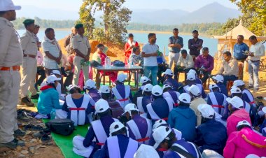 वन विभाग ने किया वन जागृति कार्यक्रम, बच्चों में दिखा गज़ब का उत्साह....