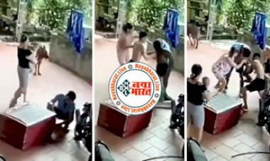 Azgar Ka Video: खतरनाक अजगर को मासूम समझने की भूल कर बैठा शख्स, टेबल से उछलकर जिन्दा दबोचा, आस-पास खड़े लोगो के रोंगटे हो गए खड़े- देखें वीडियो...