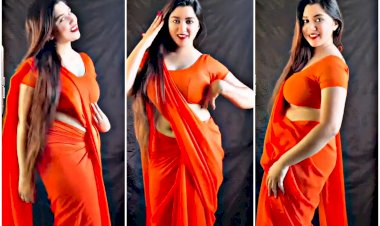 Bhabhi Dance Video: भाभी ने किया ऐसा धमाकेदार डांस, साड़ी में ढाया कहर, देखें वीडियो......