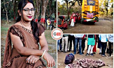 CG में मां-बेटे की मौत: पिकनिक मनाने गए थे, बच्चे को दूध पिलाने के दौरान हादसा, रिवर्स होती बस की चपेट में आ गए दोनों......