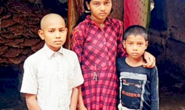 CG:हादसे के शिकार सरपंच के बच्चे 100 दिन बाद भी सड़क पर...मामला बेमेतरा के चरगवा पंचायत का... महाधरने से लौटते समय हो गई थी सरपंच और उनके पति की मौत..आज भी बच्चे मां -पिता को याद कर सिहर उठते है..एक साथ उठी पति-पत्नी की अर्थी, बच्चे हो गए बेसहारा...चाचा -दादा संभाल रहे हैं बच्चों को... बड़ी बेटी रखती है छोटे भाईयों का ख्याल..दादा ने अच्छी शिक्षा और नौकरी की मांग...पढिए पूरा खबर