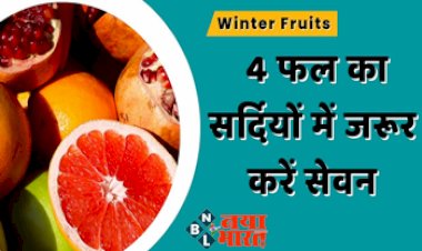 Winter Fruits: विटामिन-सी का बेहतरीन स्रोत हैं ये 4 फल, कंट्रोल में रहेंगे कोलेस्ट्रॉल और पेट से जुड़ी तकलीफें....