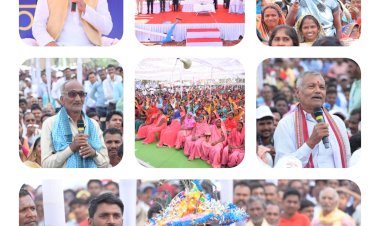 CG:भेंट मुलाकात नवागढ विधानसभा क्षेत्र:किसान पहले साहूकार के घर जाते थे, अब बैंक जाते हैं- श्री भूपेश बघेल...मुख्यमंत्री ने नवागढ़ विधानसभा के दाढ़ी गांव की भेंट-मुलाकात में क्षेत्र को दी अनेक सौगातें..ग्राम दाढी को मिलेगा पूर्ण तहसील का दर्जा...ग्राम दाढ़ी में खुलेगा स्वामी आत्मानंद अंग्रेजी माध्यम स्कूल*