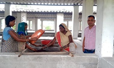 गोधन न्याय योजना के तहत वर्मी खाद बेचकर महिलाओं ने की 4 लाख 65 हजार रूपए की कमाई