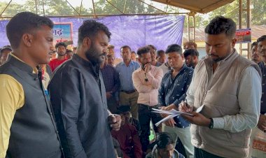 न्याय यात्रा रद होने पर भी किये धरना प्रदर्शन बस्तर संभाग आयुक्त को द्वारा मुख्यमंत्री नाम दिए ज्ञापन जुटे सैकड़ो लोग - नरेन्द्र भवानी