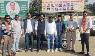 भीलवाड़ा महोत्सव शोभायात्रा में मुख्य आकर्षण का केंद्र होगा गौ ग्रास रथ