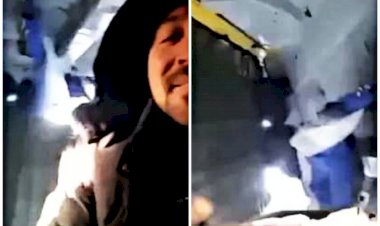Viral Video: उड़ते हुए विमान का खुला दरवाजा... बाहर गिरने लगा यात्रियों का सामान... फिर जो हुआ... वीडियो देख रह जाएंगे हैरान.....