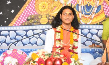 भारत के अलावा विश्व में ऐसी संस्कृति नही जो अपना जीवन दूसरे के कल्याण दे देवें- पं. हिमांशु कृष्ण भारद्वाज