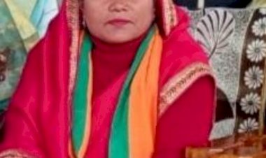 सकुन्तला सिंह पोर्ते पुनः  बनाई गई भाजपा महिला मोर्चा  जिला बलरामपुर की अध्यक्ष