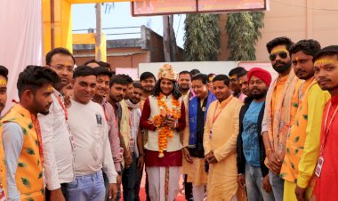 श्रीमद भागवत से जीवन में भक्ति,ज्ञान एवं वैराग्य के भाव उत्पन्न होते हैं : पंडित हिमांशु कृष्ण