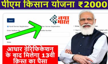 PM Kisan Samman 2023 : सरकार का आदेश! अकाउंट वेरिफिकेशन के बाद मिलेगा 13वी क़िस्त का पैसा, यहाँ देखें पूरी जानकारी...