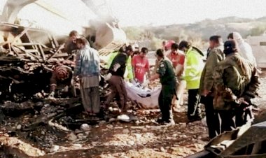 39 लोगों की दर्दनाक मौत: बड़ा हादसा... कई घायल... यात्रियों से भरी बस नाले में गिरी…. लगी भीषण आग…...