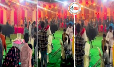 Angry Bull Viral : मेहमानों से भरे शादी के पंडाल में आ घुसा गुस्सैल सांड, फिर जो हुआ वो किसी ने नहीं सोंचा होगा- देखें मजेदार वीडियो...