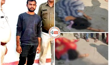 CG में पत्नी की हत्या: पति ने गला घोंटकर फांसी पर लटकाया शव... फिर दीवार पर लिख दिया- मेरा पति निर्दोष है... अब गिरफ्तार....