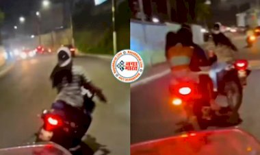 Girl's Very Funny Viral News : बाइक पर बैठते ही सड़क पर मचलने लगी पापा की परी,बाइक को लहराने लगी, तभी हुआ कुछ ऐसा जिसे देख आप भी हिल जायेंगे- देखें वीडियो...