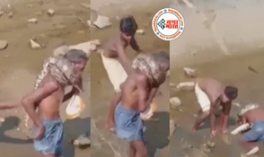 Python Wrapped Around Neck On Man: अजगर को छेड़ना शख्स को पड़ा भारी, गर्दन में लपेटकर ऐसे जकड़ा कि छटपटाने लगा.... देखें वीडियो...