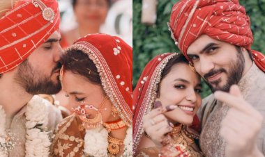 Chitrashi-Dhruvaditya Wedding: Chak De India की 'कोमल चौटाला' ने की बॉयफ्रेंड ध्रुवादित्य से शादी... बिलासपुर में लिए सात फेरे... चित्रांशी ने कहा- छत्तीसगढ़िया सबले बढ़िया... सामने आईं खूबसूरत तस्वीरें... देखें Photos....
