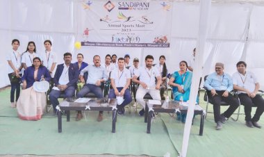 मस्तूरी स्थित सांदीपनी एकेडमी में खेलकूद प्रतियोगिता का आज एडिशनल एस पी राहुल देव शर्मा ग्रामीण के हाथो हुआ शुभारम्भ और कौन कौन गेस्ट हुए शामिल जाने सब कुछ पढ़े पूरी खबर