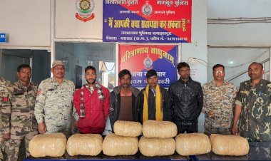 अवैध रूप से गांजा परिवहन करते अंतरराज्यीय तस्कर  चढ़े नगरनार पुलिस के हत्थे, ऑटो मे छुपाकर उत्तर प्रदेश कर रहे थे गांजा तस्करी