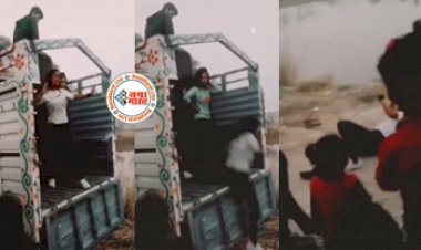 Girl's dance video : 'पतली कमरिया' गाने पर लड़की मटका रही थी अपनी कमरिया, तभी हुआ कुछ ऐसा जिसे देख हंसी से लोटपोट हो जाओगे- देखें मजेदार वीडियो...