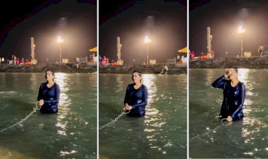 Sapna Choudhary Video: Mahashivratri के पर्व पर Sapna Choudhary ने गंगा में लगाई डुबकी, महाशिवरात्रि पर डुबकी लगाने के बाद सपना ने क्या कहा ? देखे विडियो…