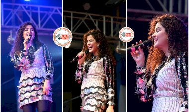 CG VIDEO: बॉलीवुड सिंगर पलक मुच्छल के गाने सुन खूब झूमे लोग... Palak Muchhal की सुरीली आवाज ने दर्शकों का जीता दिल... Anuj Sharma, Sahdev Dirdo ने लोगो को किया मंत्रमुग्ध... देखें वीडियो......