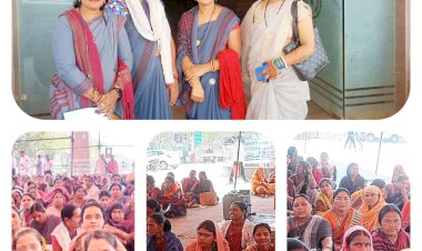 CG:बेमेतरा जिले में आंगनबाड़ी कार्यकर्ताओं और सहायिकाओं की अनिश्चित कालीन हड़ताल ... 15 दिनों से निरंतर हड़ताल जारी 06  सूत्रीय मांगों पर डटे