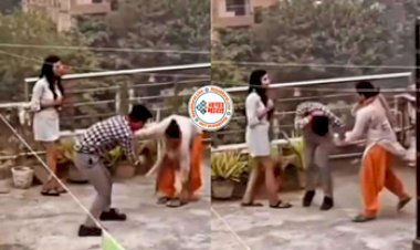 Premi Premika Ka Video: प्रेमिका से मिलने पहुचे प्रेमी को माँ ने पकड़ा छत पर, फिर मचा ऐसा तमाशा कि सोच नहीं आप सकते - देखें वीडियो....