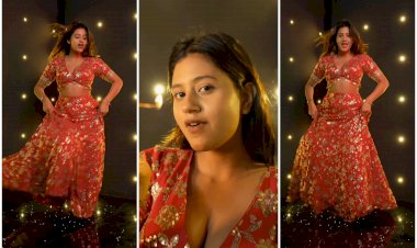 Anjali Arora Video: अंजलि अरोड़ा के डांस वीडियो ने लगाई इंटरनेट पर आग... लहराते बाल, लाल घाघरा पहन हनी सिंह के गाने पर लगाए जबरदस्त ठुमके... देखें वीडियो.....