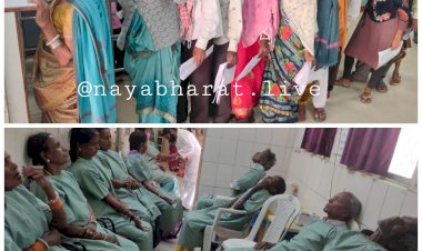 दूर होगा धुंधलापन:दोनों आंखों में मोतियाबिंद के 223 मरीजों का किया ऑपरेशन...मोतियाबिंद से उपजे अंधत्व से मुक्त हुआ धमतरी जिला....