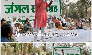 गट्टासिल्ली में छ.ग.इतिहास का दुसरा जंगल सत्याग्रह....
