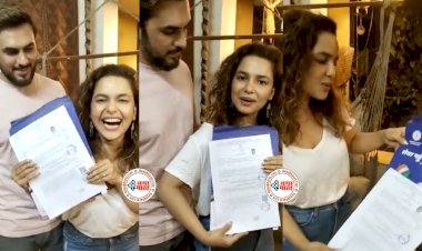 Chitrashi Rawat Video: चक दे इंडिया गर्ल ने CM भूपेश बघेल को कहा धन्यवाद... शादी के कुछ ही दिनों बाद घर पर बॉलीवुड अभिनेत्री चित्राशी रावत को मिला मैरिज सर्टिफिकेट... देखें वीडियो.....