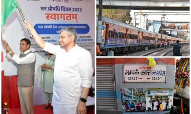 CG की पुरानी ट्रेन को हरी झंडी: रेल मंत्री ने छत्तीसगढ़ की इस पुरानी ट्रेन को दिल्ली में हरी झंडी दिखाकर दुर्ग किया रवाना....