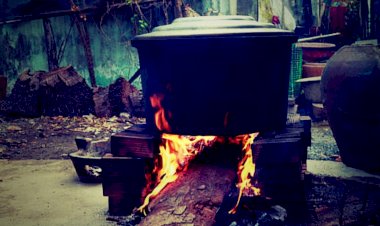 CG- बुरी तरह झुलसा छात्र: चावल बन रहे गंजे में गिरा 5 साल का मासूम... हालत गंभीर.....