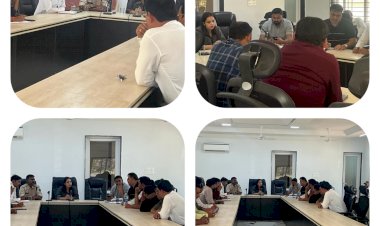 CG:होली पर्व के मद्देनजर शांति समिति की बैठक सम्पन्न...असामाजिक तत्वों पर कड़ी नजर रखने के दिए निर्देश... न्यू सर्किट हाउस बेमेतरा