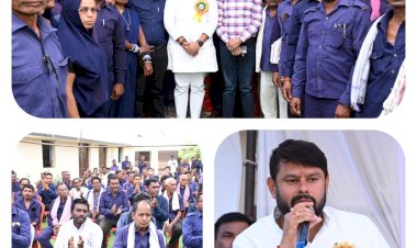 CG:जनता और प्रशासन के बीच महत्वपूर्ण कड़ी है कोटवार : विधायक आशीष छाबड़ा...नगर बेरला में कोटवार भवन निर्माण कार्य हेतु किए 06 लाख रुपए की घोषणा